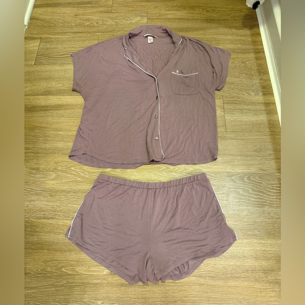 Victoria's Secret Dusty Purple Pajama Set